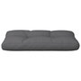 Voir la diapositive 5 : VIDAXL Coussin de palette anthracite 70x40x12 cm tissu