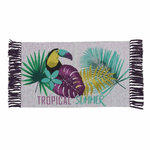 Paris Prix Tapis Déco à Franges  Hawaina  50x80cm Multicolore