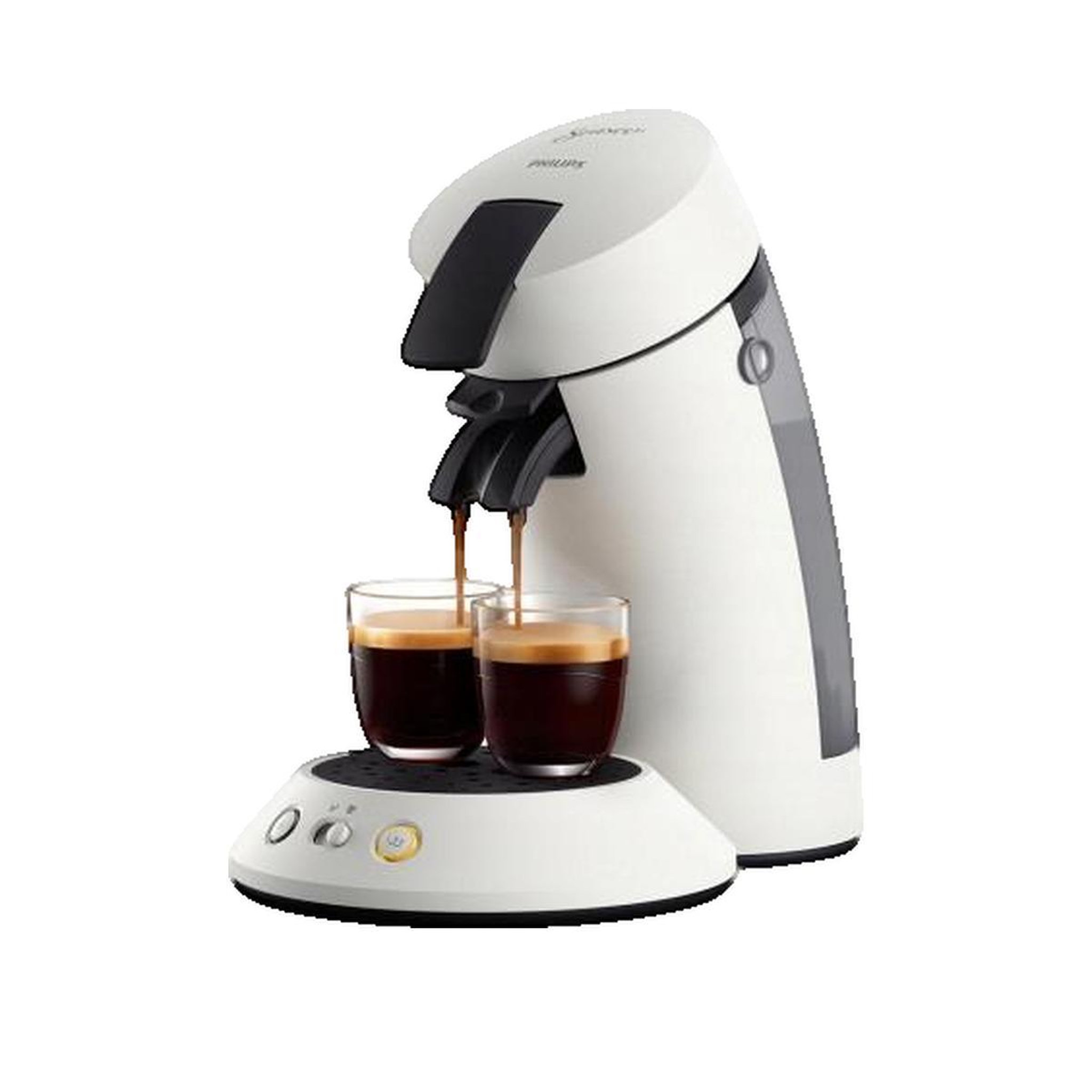 Voir la diapositive 3 : Philips Cafetière à dosettes Philips Senseo Original Plus CSA210/10 Blanc