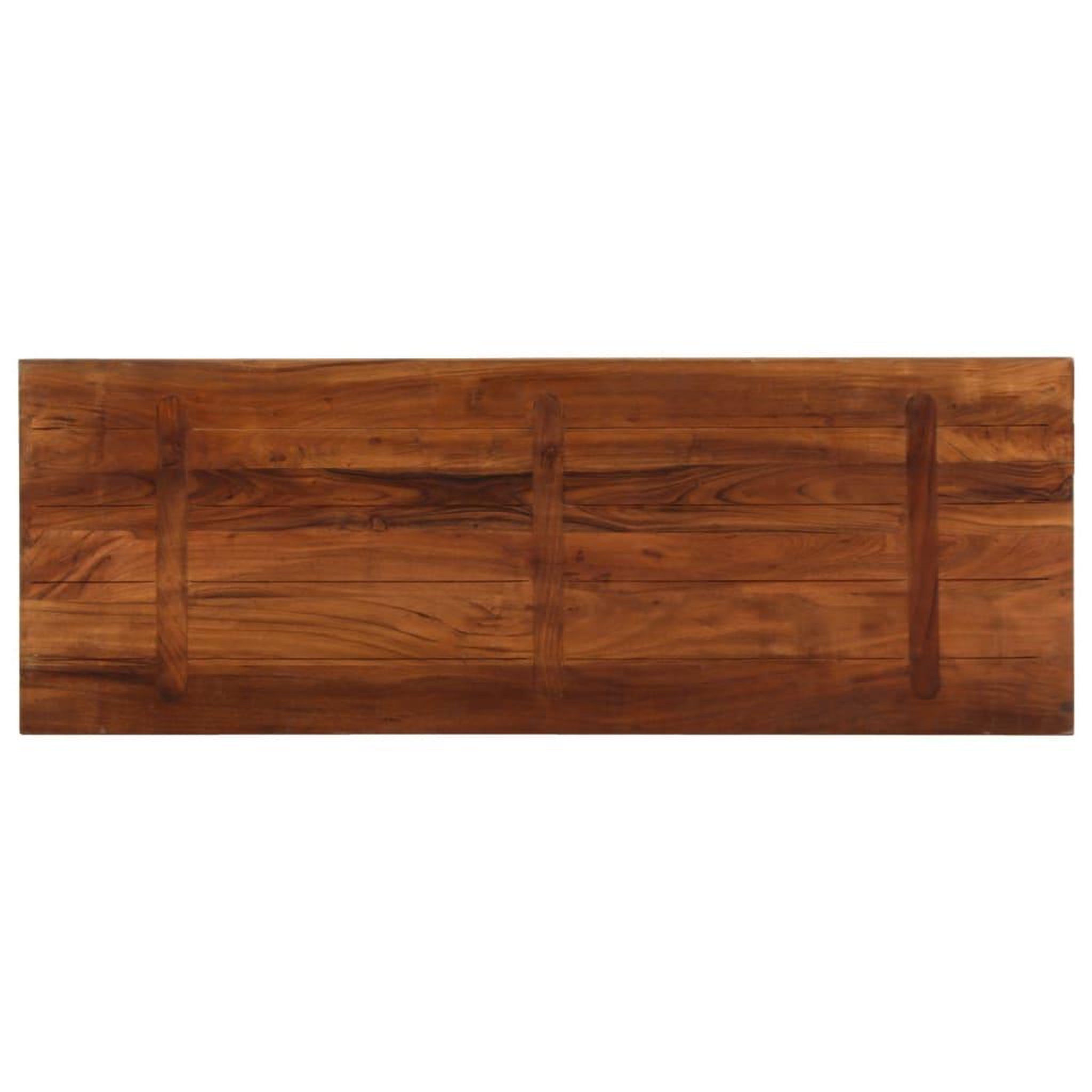 Voir la diapositive 5 : VIDAXL Dessus de table 140x60x1,5cm rectangulaire bois massif recupere