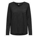 Only T Shirt  Femme Only Harly. Coloris disponibles : Noir