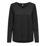 Only T Shirt  Femme Only Harly. Coloris disponibles : Noir