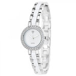 SC CRYSTAL Montre Cassandra élégante ornée de Cristaux scintillants