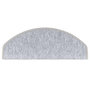 Voir la diapositive 4 : VIDAXL Tapis d'escalier 10 pcs 65x24x4 cm Gris clair