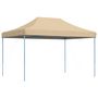 Voir la diapositive 5 : VIDAXL Tente de reception pliable escamotable beige 410x279x315 cm