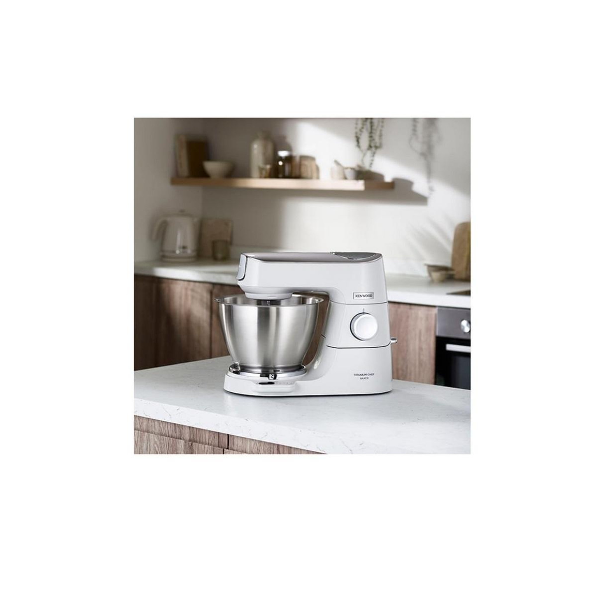 Voir la diapositive 6 : KENWOOD Robot pétrin 5l 1200w blanc - kvc65001wh