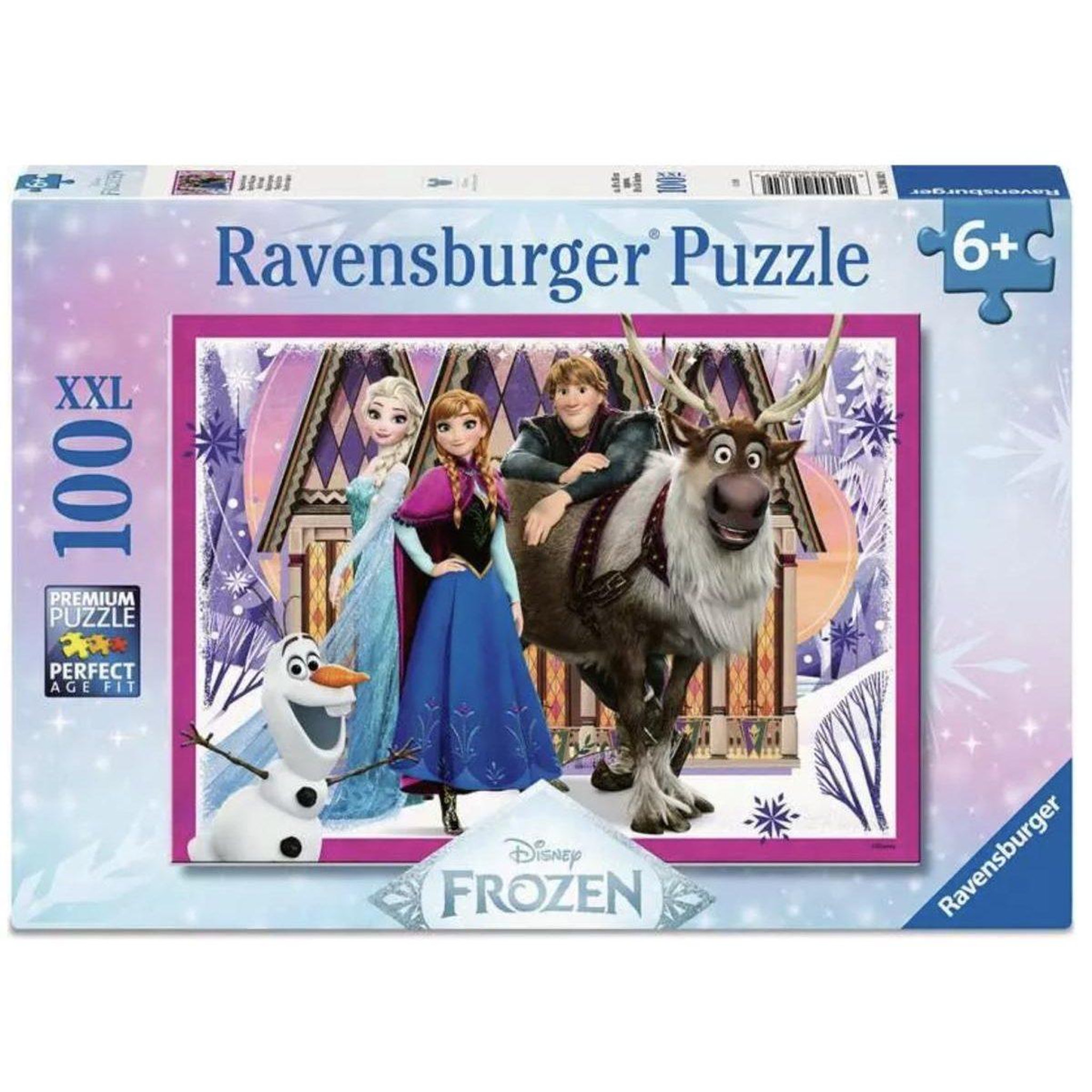 RAVENSBURGER Puzzles Enfants 100 XXL pieces - Disney La Reine des Neiges - Esprits magiques