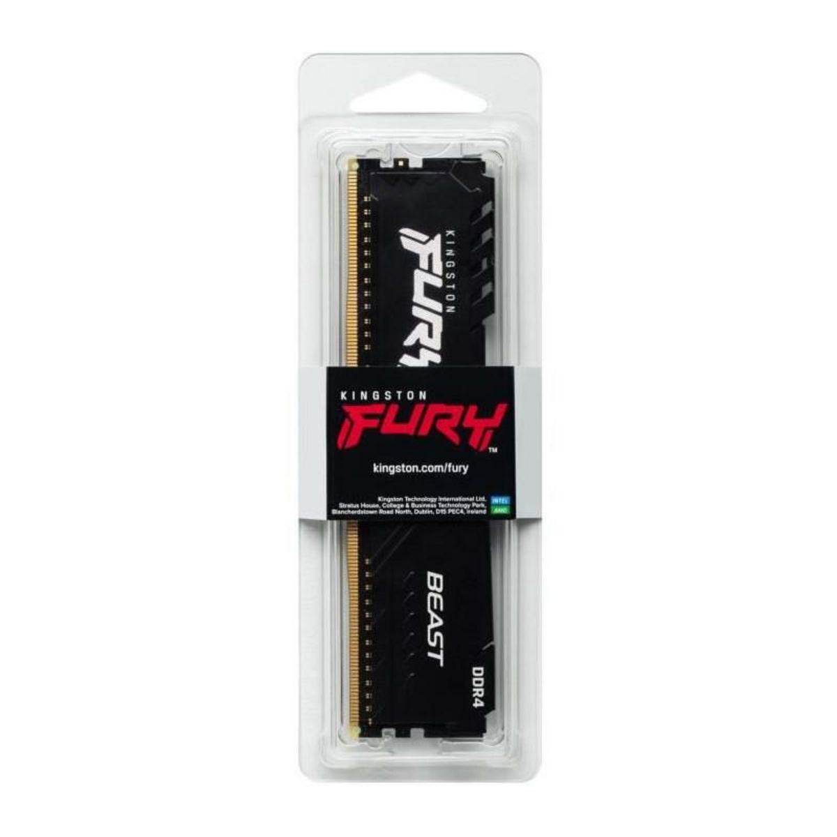 Kingston Memoire Kingston FURY Beast 8 Go DDR4 3200 MHz CL16