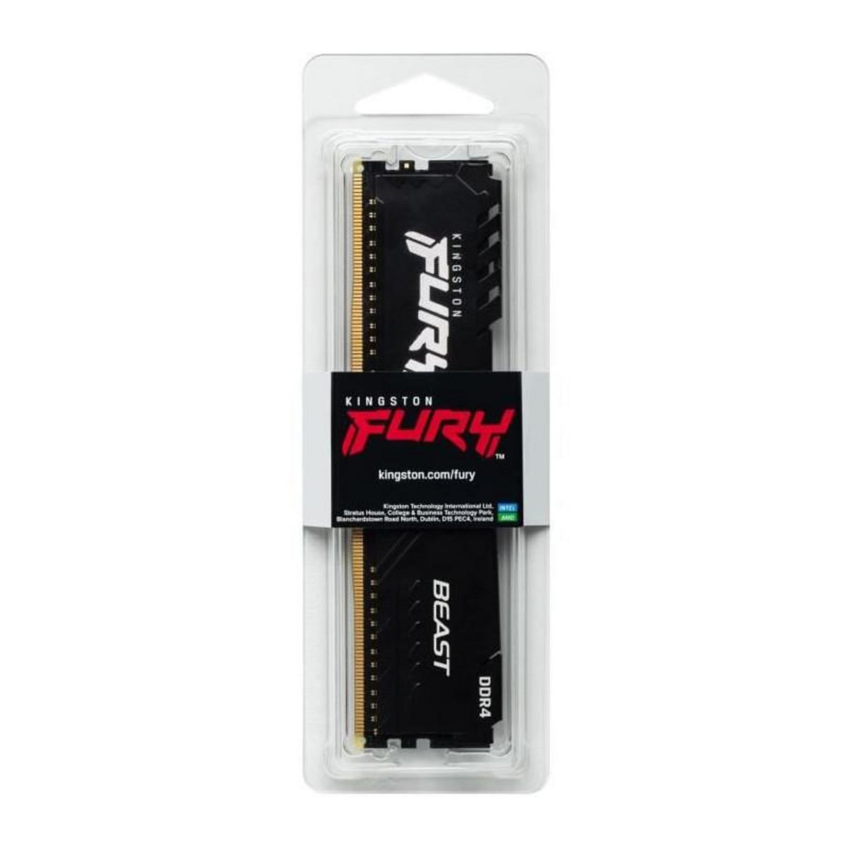 Kingston Memoire Kingston FURY Beast 8 Go DDR4 3200 MHz CL16