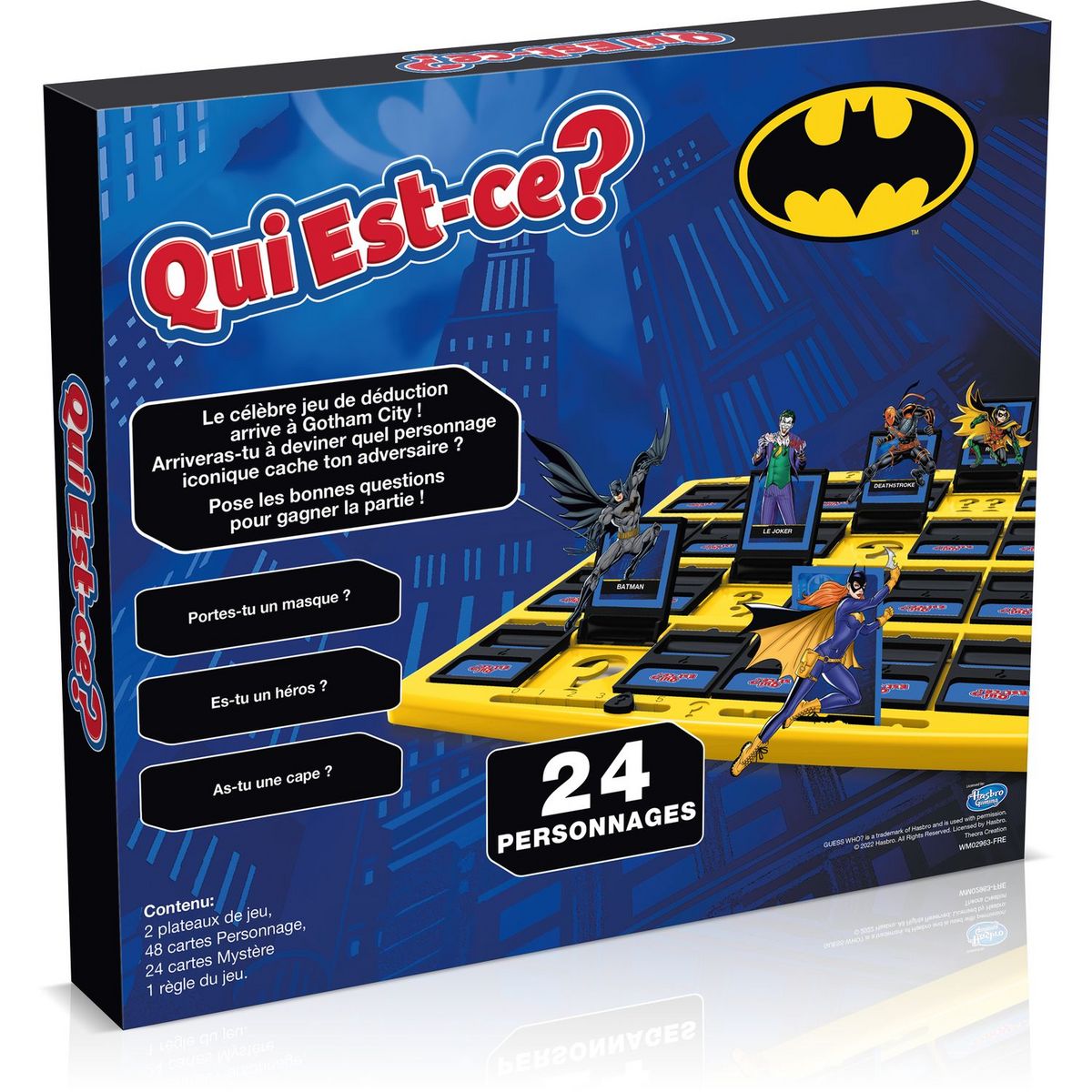  WINNING MOVES Jeu Qui est-ce ? Batman