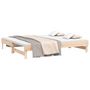 Voir la diapositive 3 : VIDAXL Lit coulissant sans matelas 2x(80x200) cm Bois de pin massif
