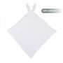 Voir la diapositive 2 : Monsieur Bébé Cape, sortie de bain pour bébé intérieur 100 % coton - 100 x 100 cm - Lapin - Blanc