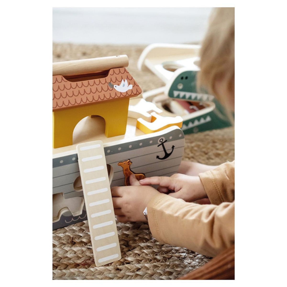 SMALLFOOT Boite à formes Arche de Noé Safari