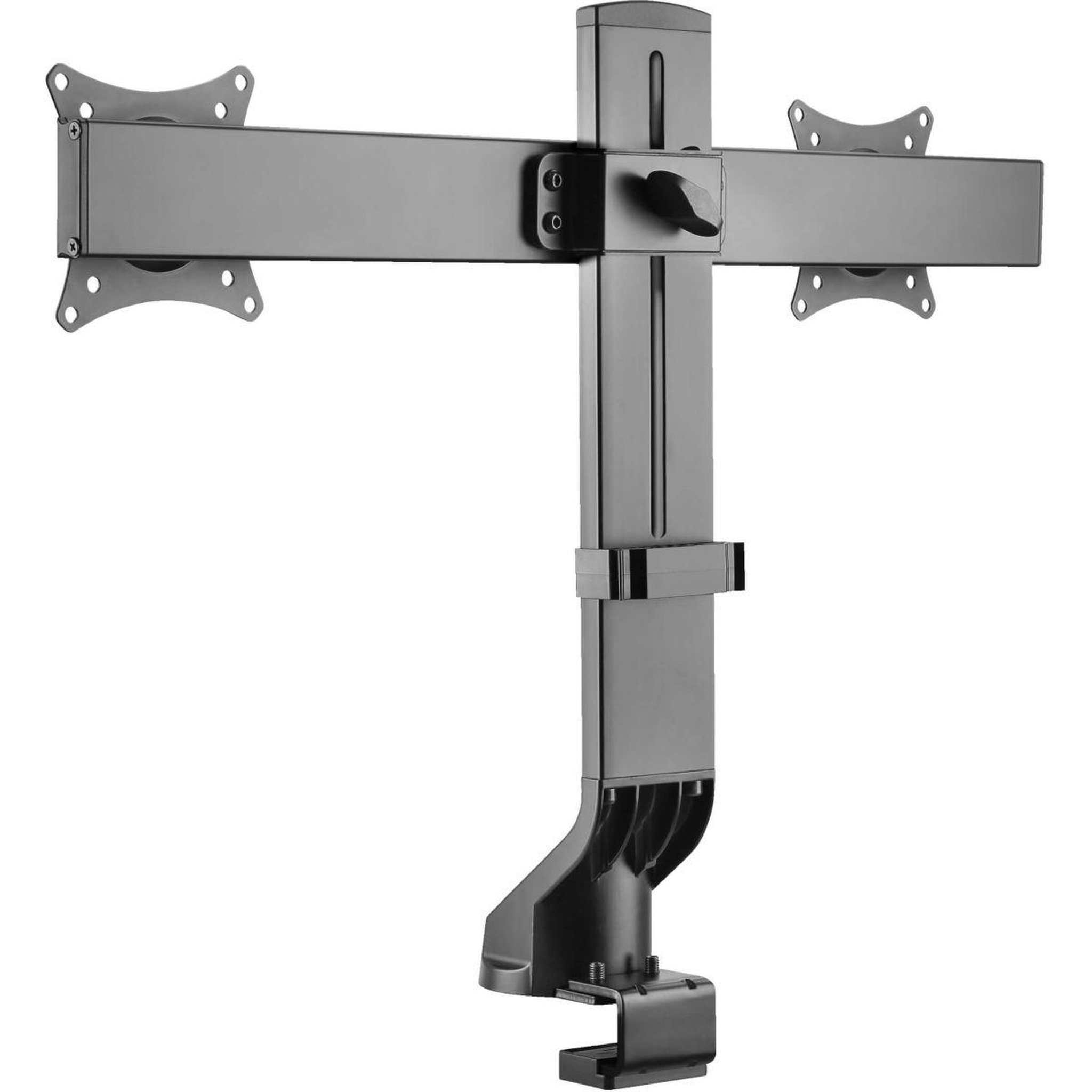 Voir la diapositive 2 : Eaton Support ordinateur portable 2 écrans réglage vertical et bras acier