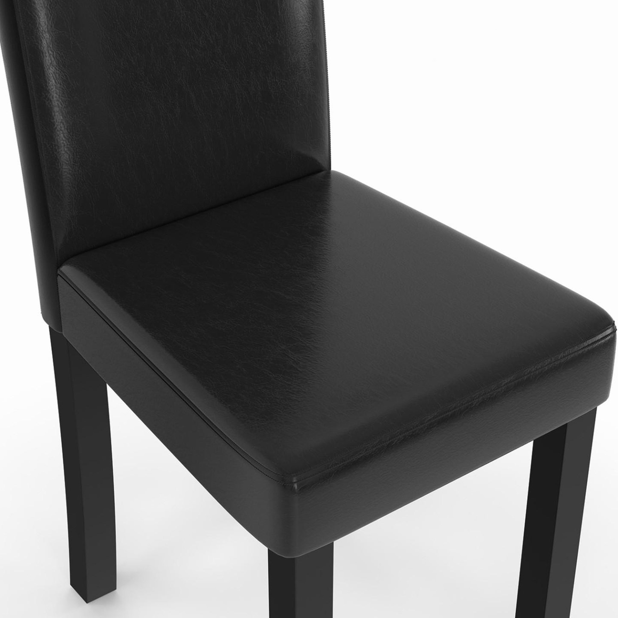 Voir la diapositive 6 : ID MARKET Lot de 4 chaises hannah noires pour salle à manger