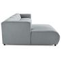 Voir la diapositive 5 : LISA DESIGN Suaro - canapé modulable d'angle gauche 5 places en tissu texturé