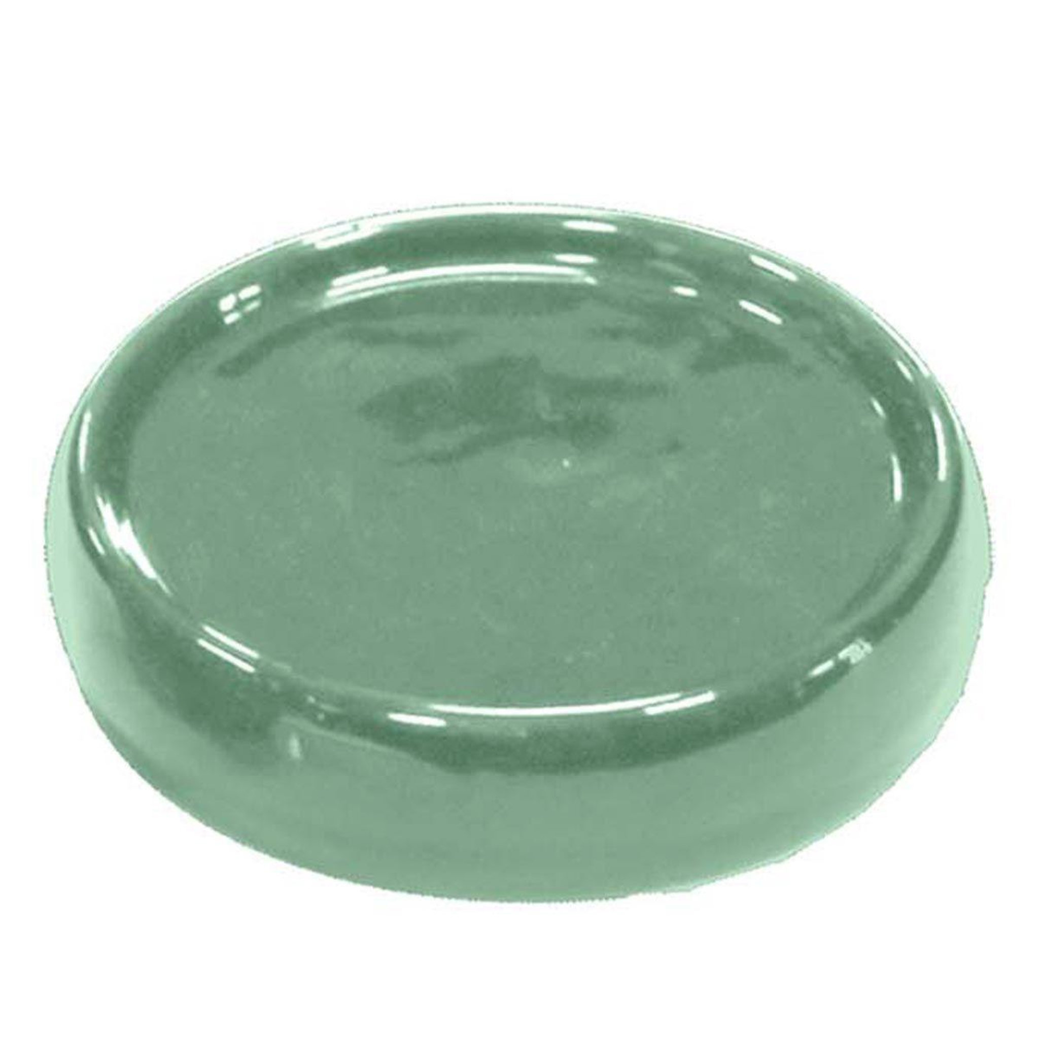 Douceur d'Intérieur Porte savon en céramique  bullea  10cm tilleul