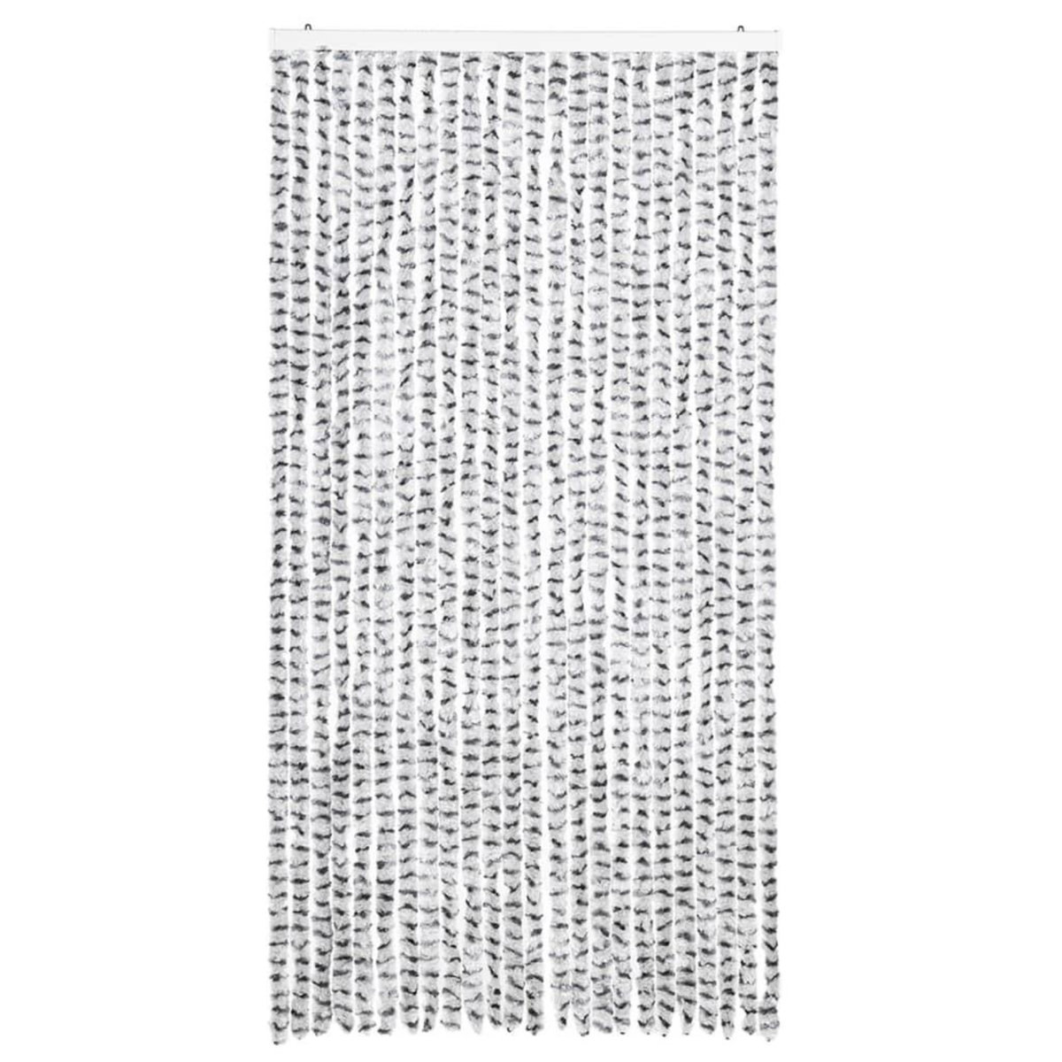 VIDAXL Moustiquaire Gris clair et gris fonce 100x220 cm Chenille
