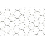 Nortene Grillage métallique -  Galvanex    - 1.00 x 25 m - Gris