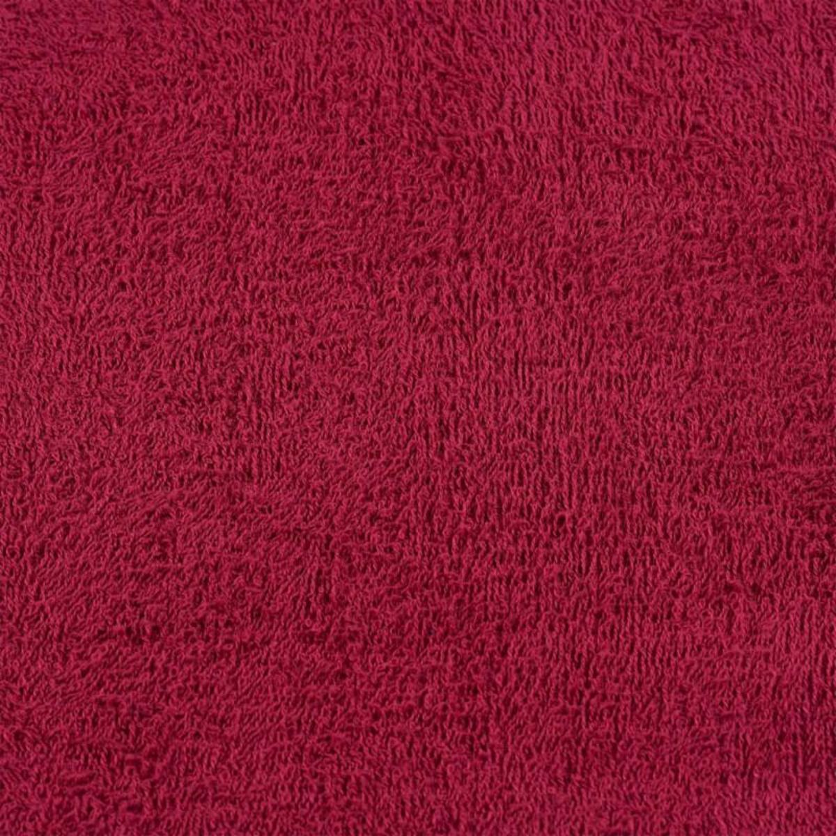 VIDAXL Serviettes 4 pcs bordeaux 100x200 cm 360 g m² 100% coton