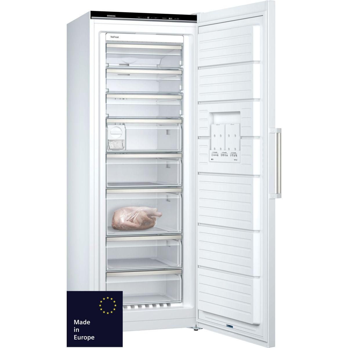 Siemens Congélateur armoire GS58NAWDV IQ500 varioZone