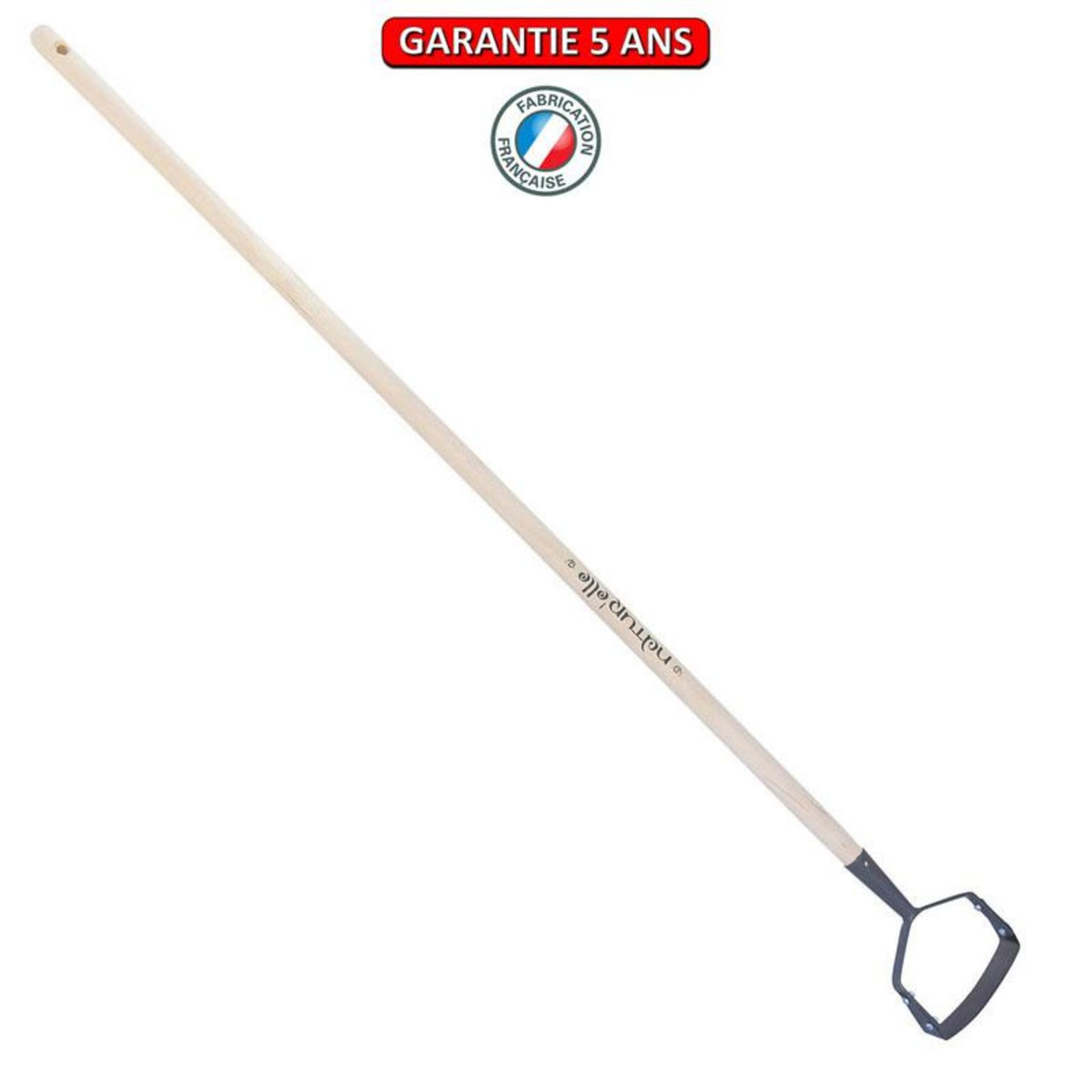 OUTILS PERRIN Grattoir lame de 14 cm, manche 130cm - Gris algue