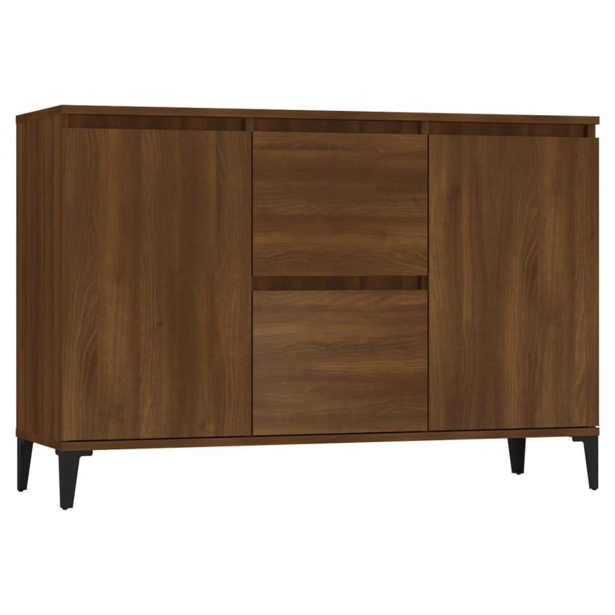 VIDAXL Buffet Chene marron 104x35x70 cm Bois d'ingenierie