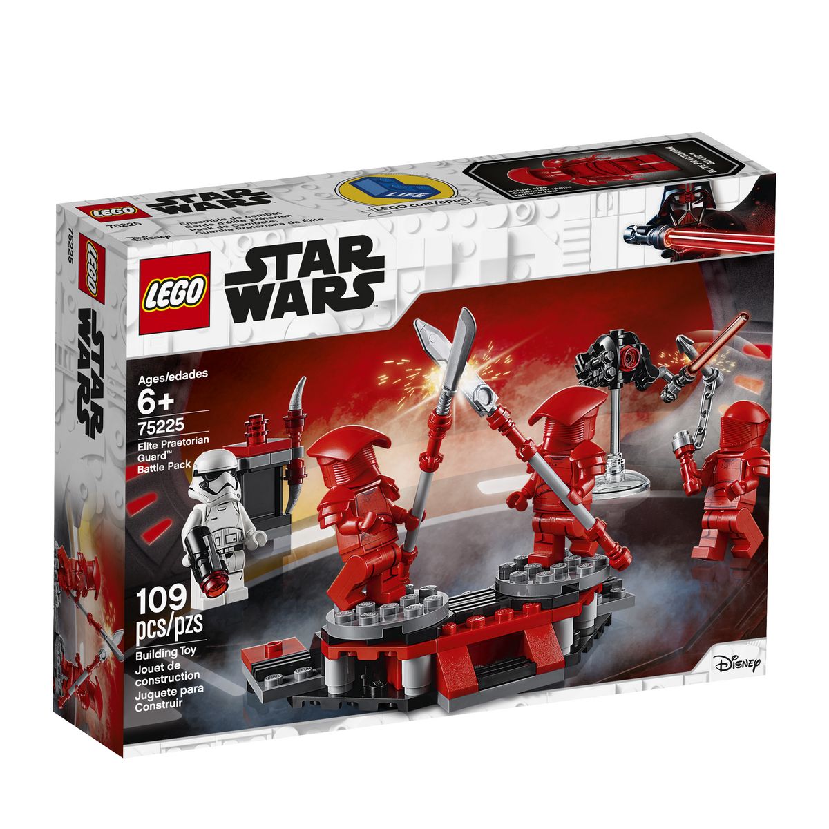 LEGO Star Wars 75225 - Pack de combat de la Garde Prétorienne d'élite