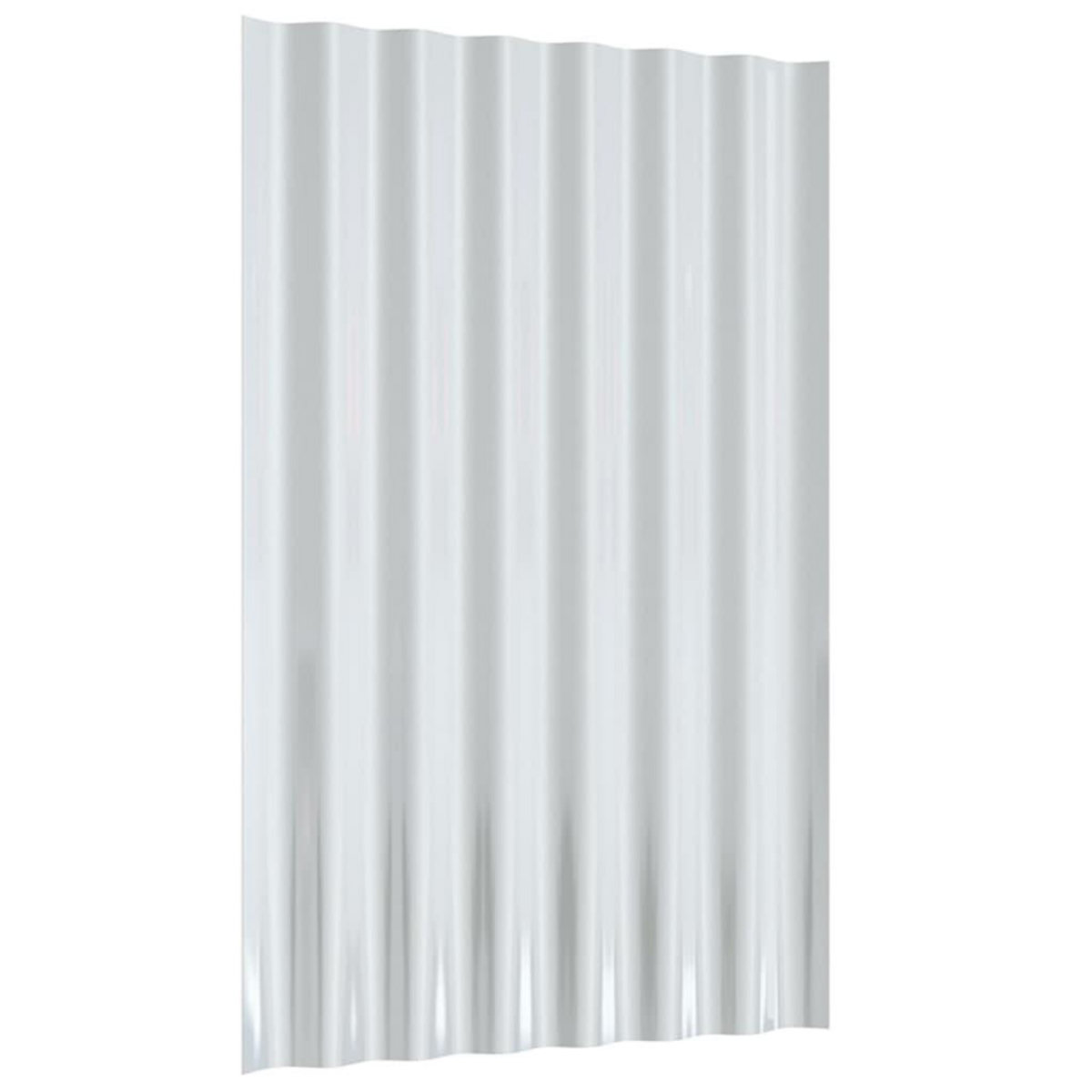 VIDAXL Panneaux de toit 36 pcs Acier enduit de poudre Vert 60x36 cm