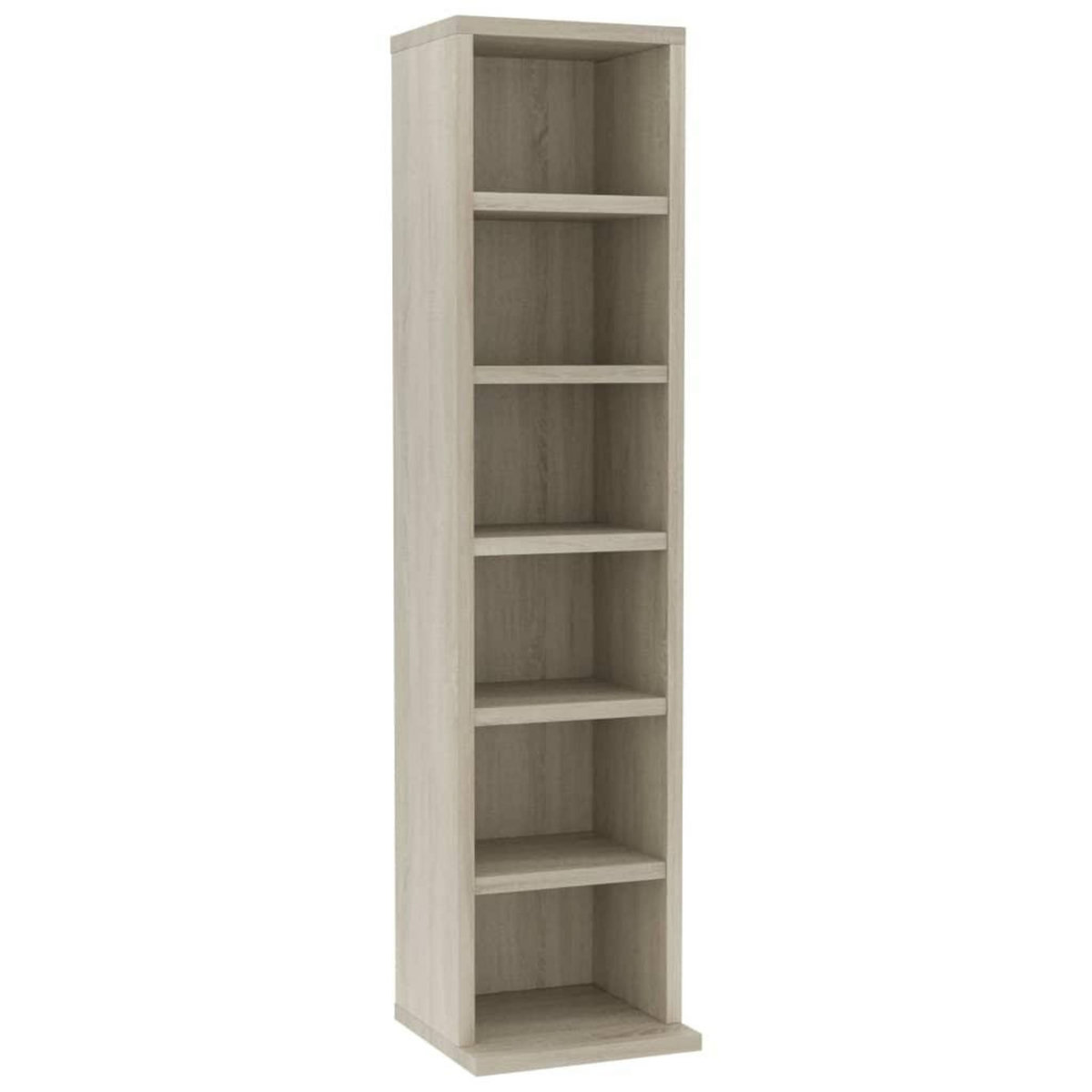 VIDAXL Armoire a CD Chene sonoma 21x20x88 cm Bois d'ingenierie