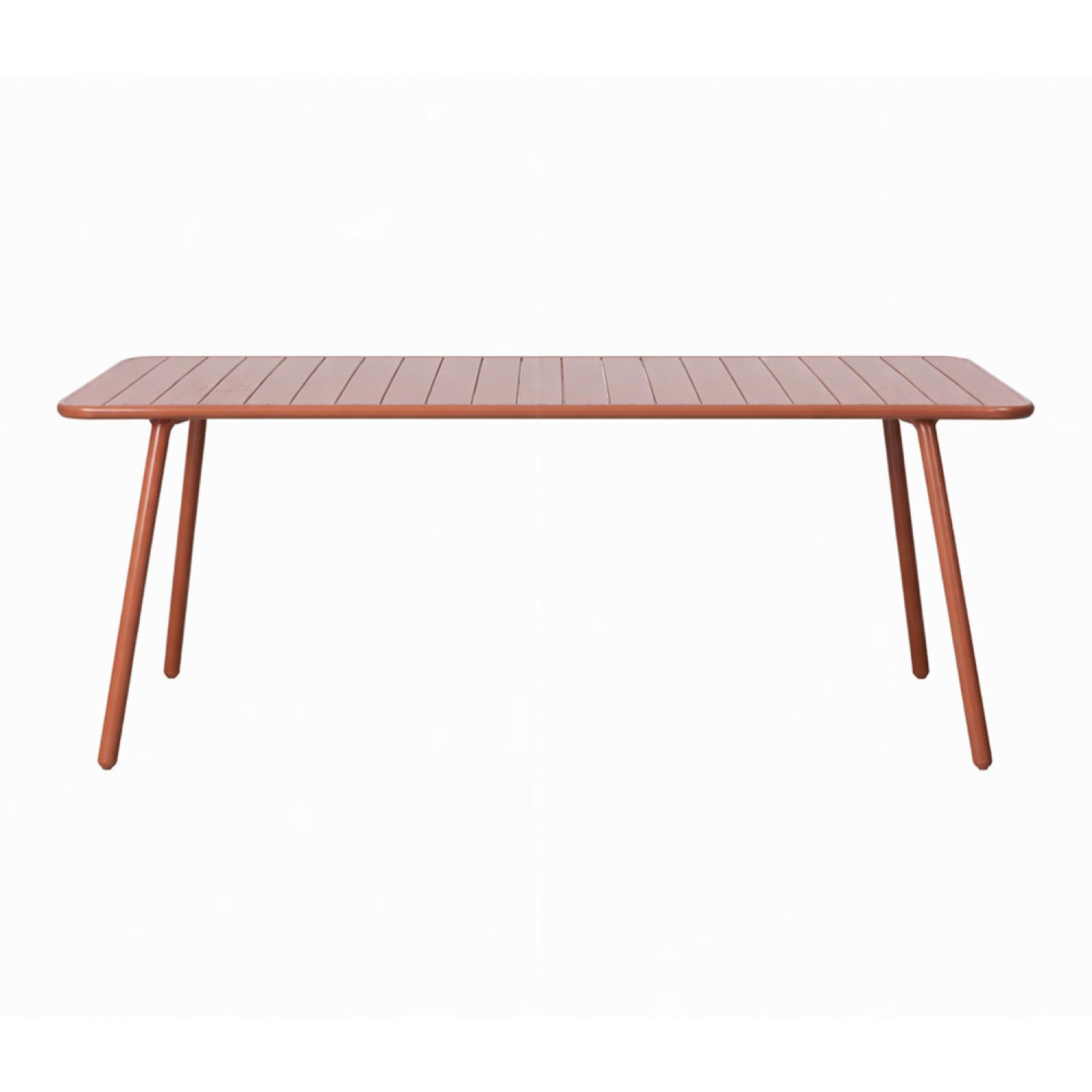 CONCEPT USINE Table de jardin 8-10 places 200cm terracotta BERGAME