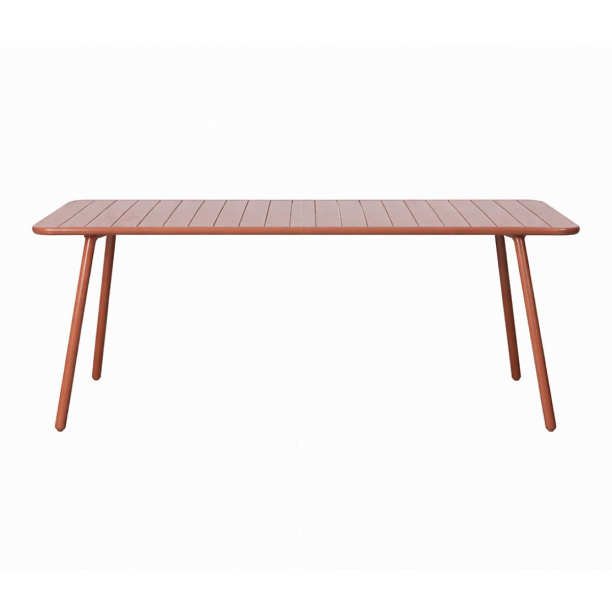 CONCEPT USINE Table de jardin 8-10 places 200cm terracotta BERGAME