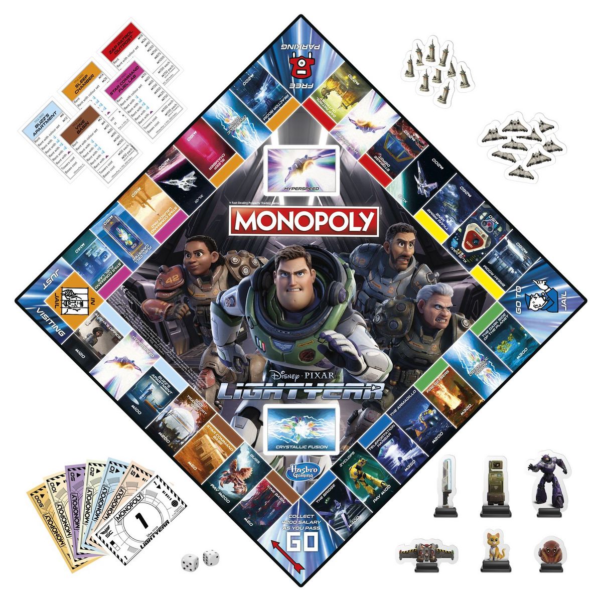 HASBRO Jeu Monopoly Lightyear Buzz L'éclair