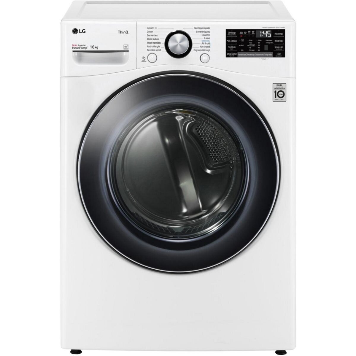 LG Sèche linge pompe à chaleur RH6P12WH