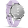 Voir la diapositive 3 : GARMIN Montre sport Lily 2 Active Silver Silicone lilas