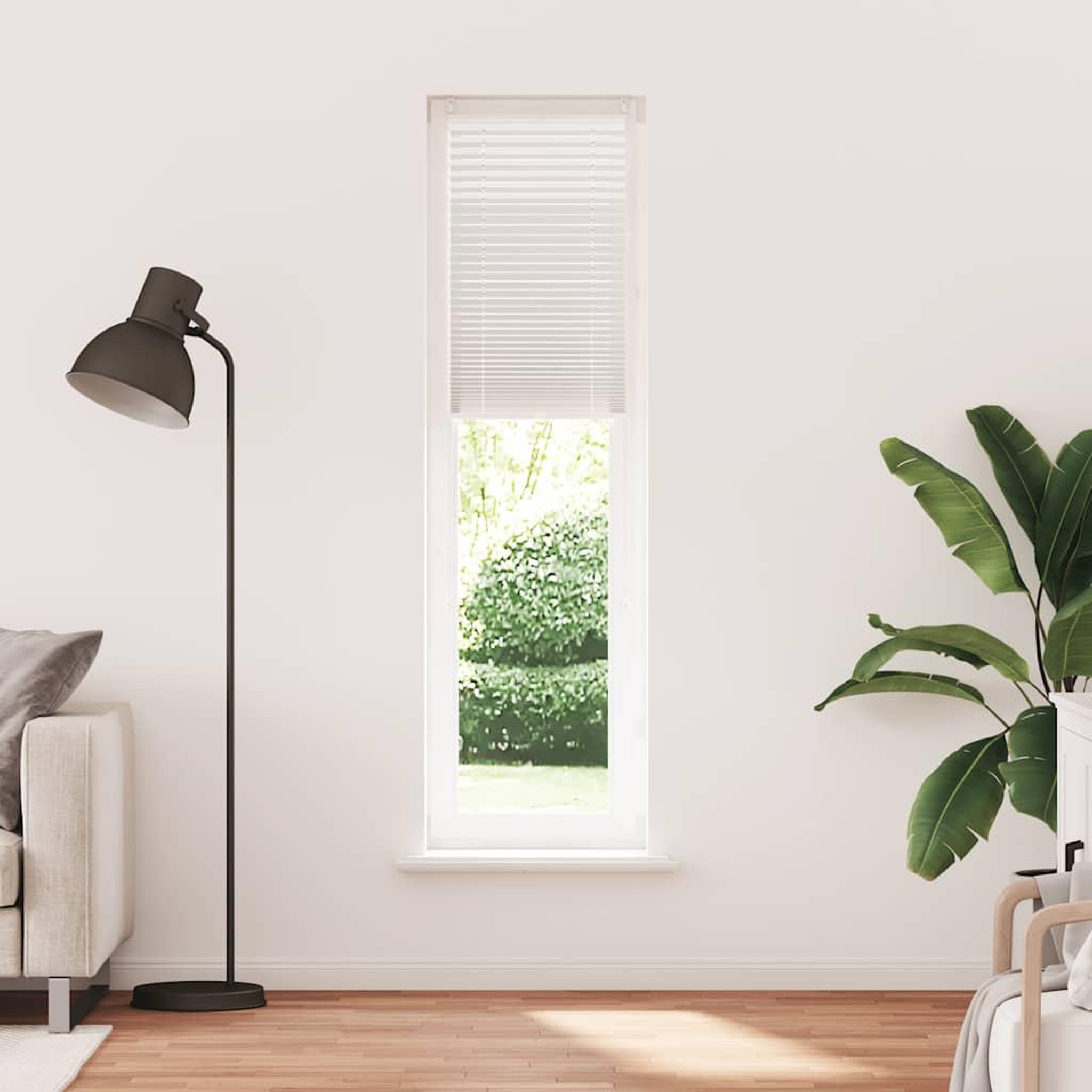 VIDAXL Store plisse 60x200 cm blanc