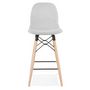 Voir la diapositive 2 : Paris Prix Tabouret de Bar Scandinave  Jelena  107cm Gris