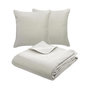 Voir la diapositive 1 : ATMOSPHERA Dessus de Lit & 2 Taies  Dolce  240x260cm Ivoire