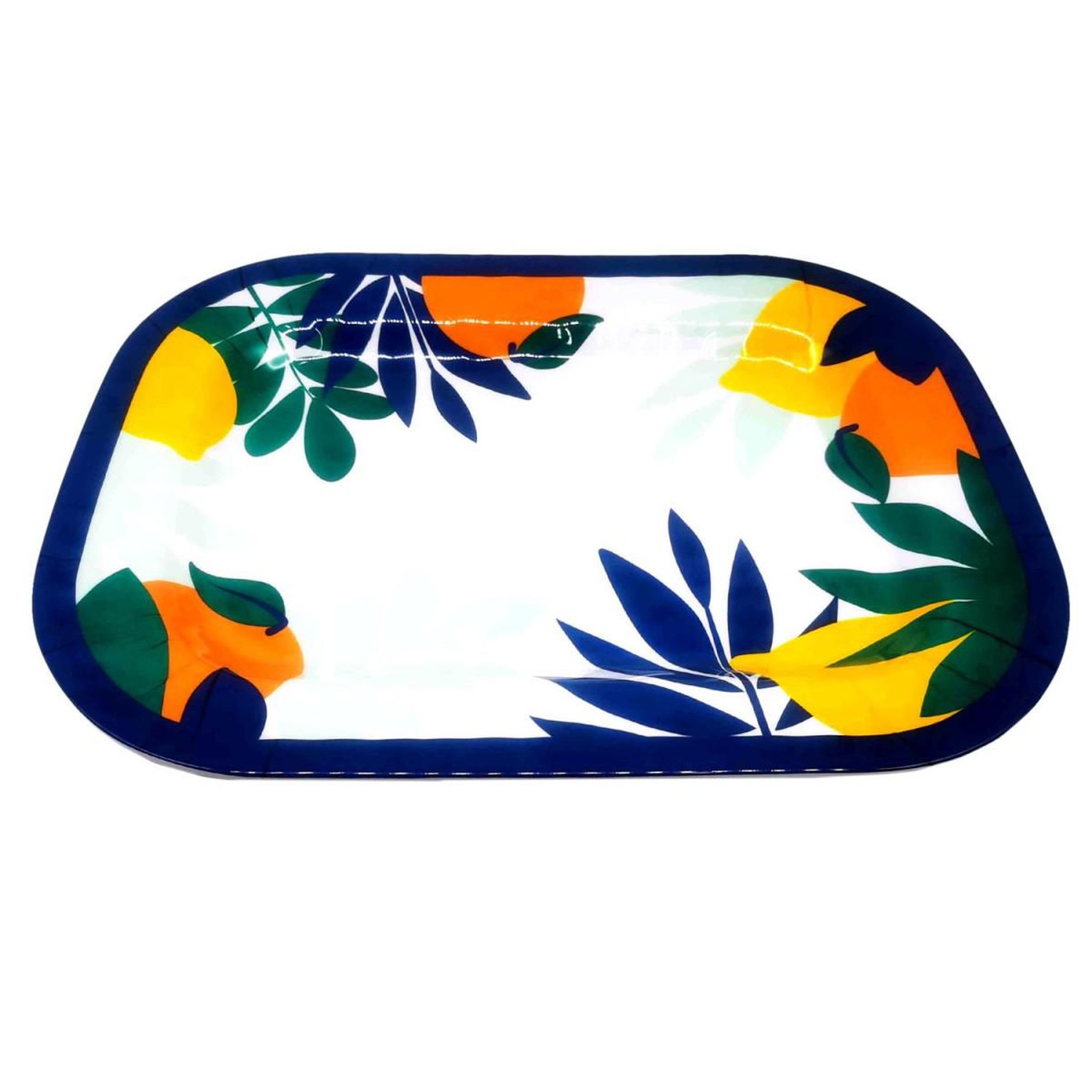 The Home Deco Factory Plat de Service Imprimé  Rio  43cm Multicolore