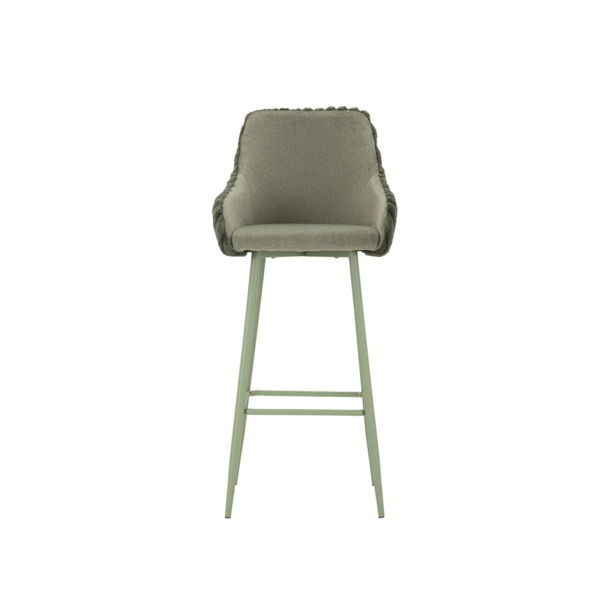Voir la diapositive 3 : Paris Prix Lot de 2 chaises de bar  alaska  111cm vert