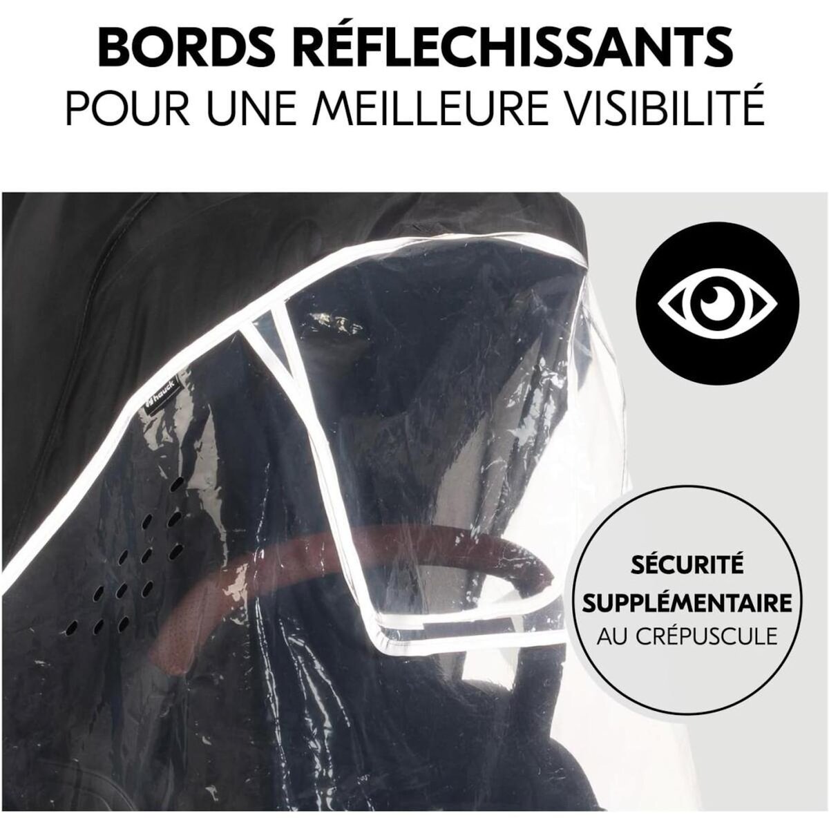 HAUCK Housse de Pluie Siège Poussette