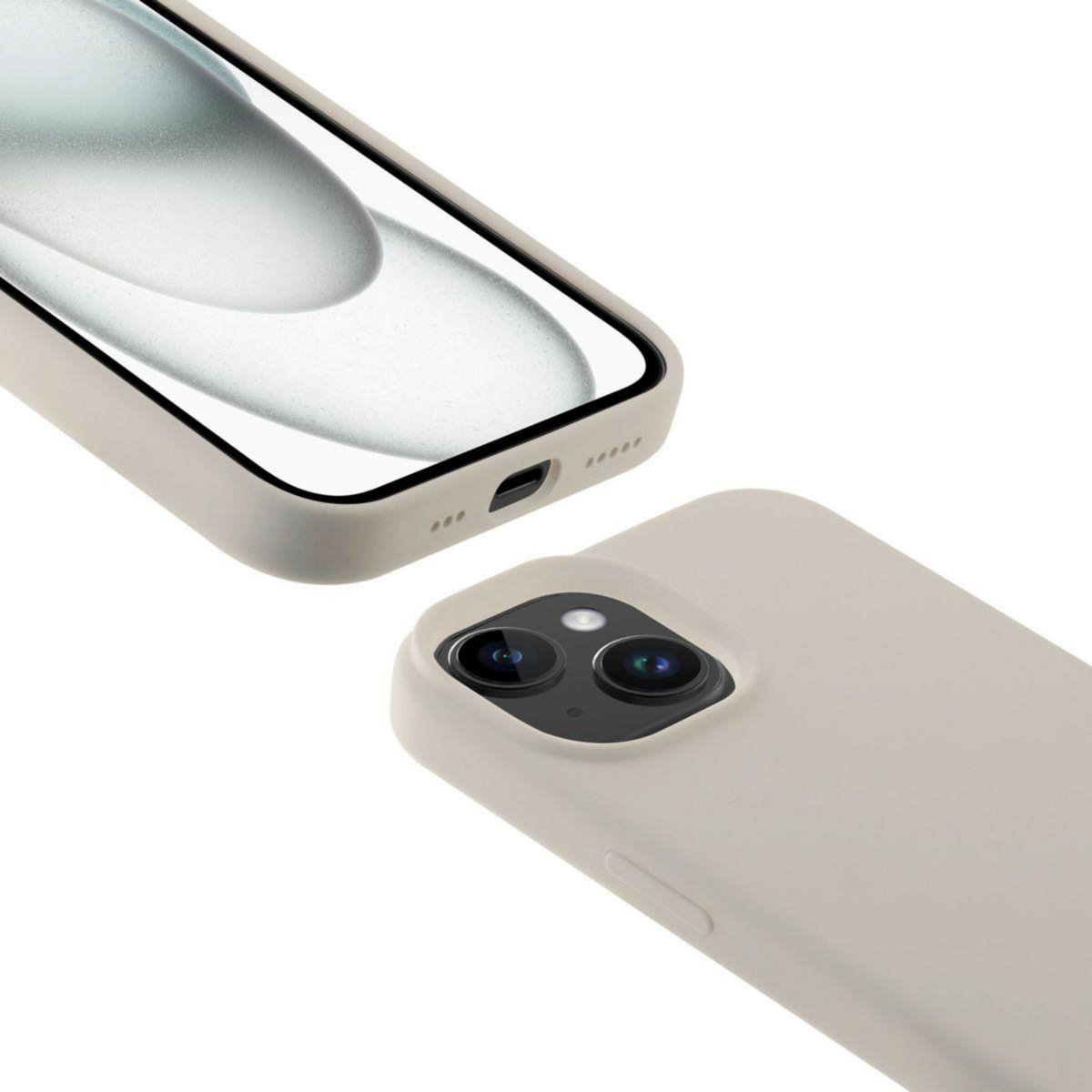 ADEQWAT Coque iPhone 15 Beige