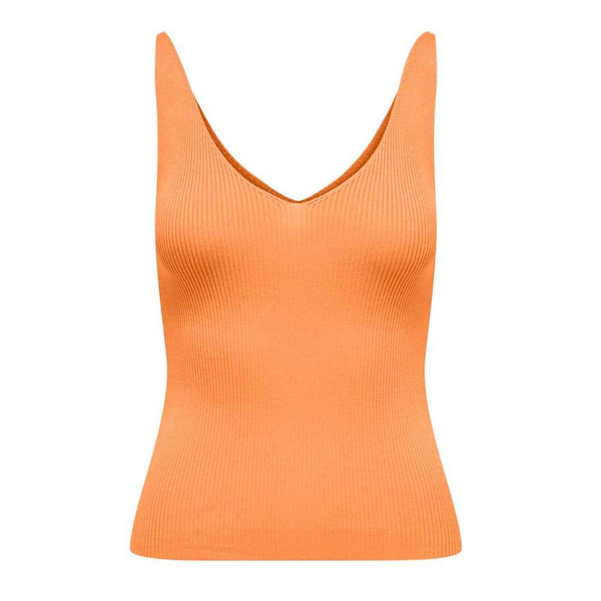 JACQUELINE DE YONG Débardeur en Maille Orange Femme JDY NANNA
