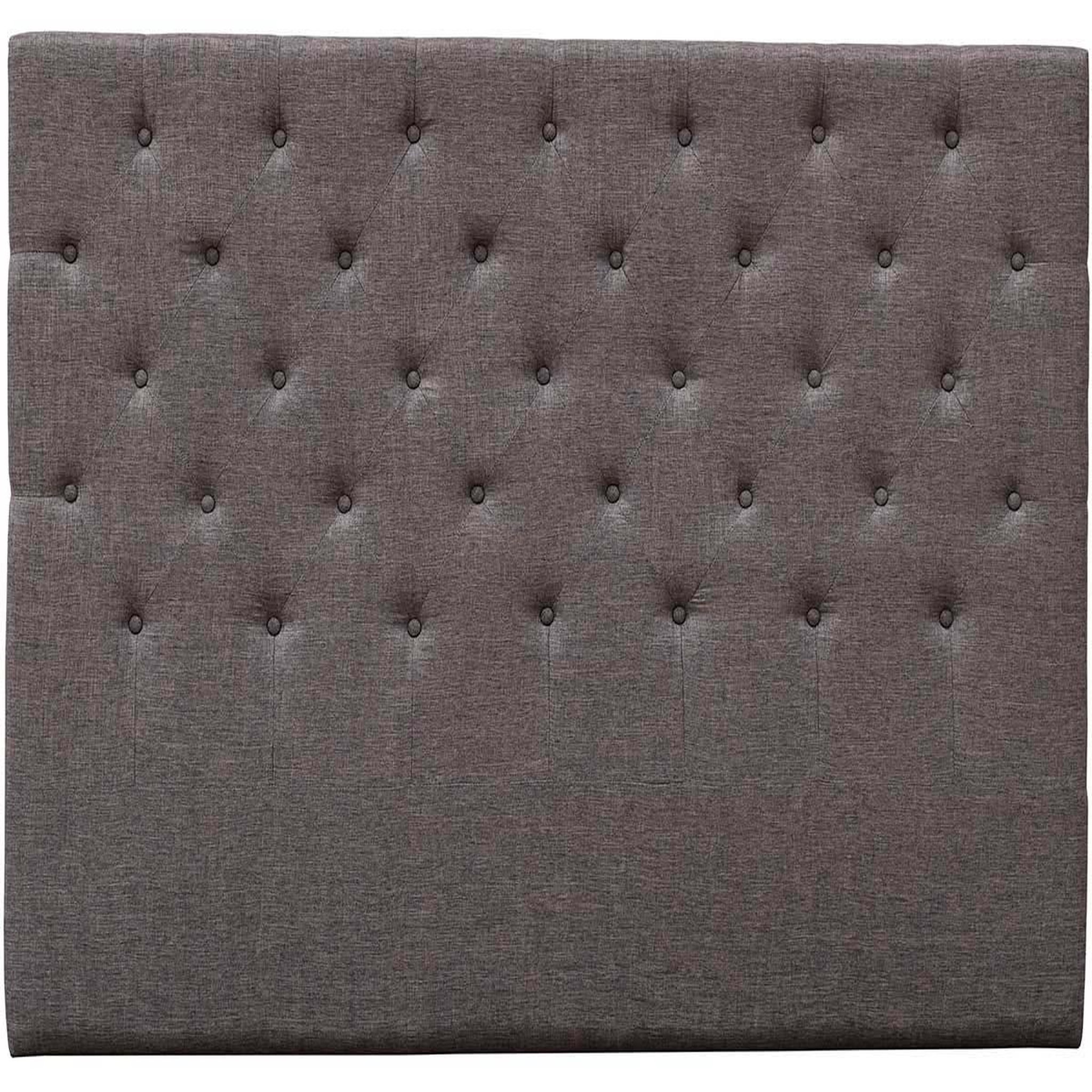 Voir la diapositive 1 : Habitat et Jardin Tête de lit capitonnée  Déco  - 169 cm - Taupe - En tissu