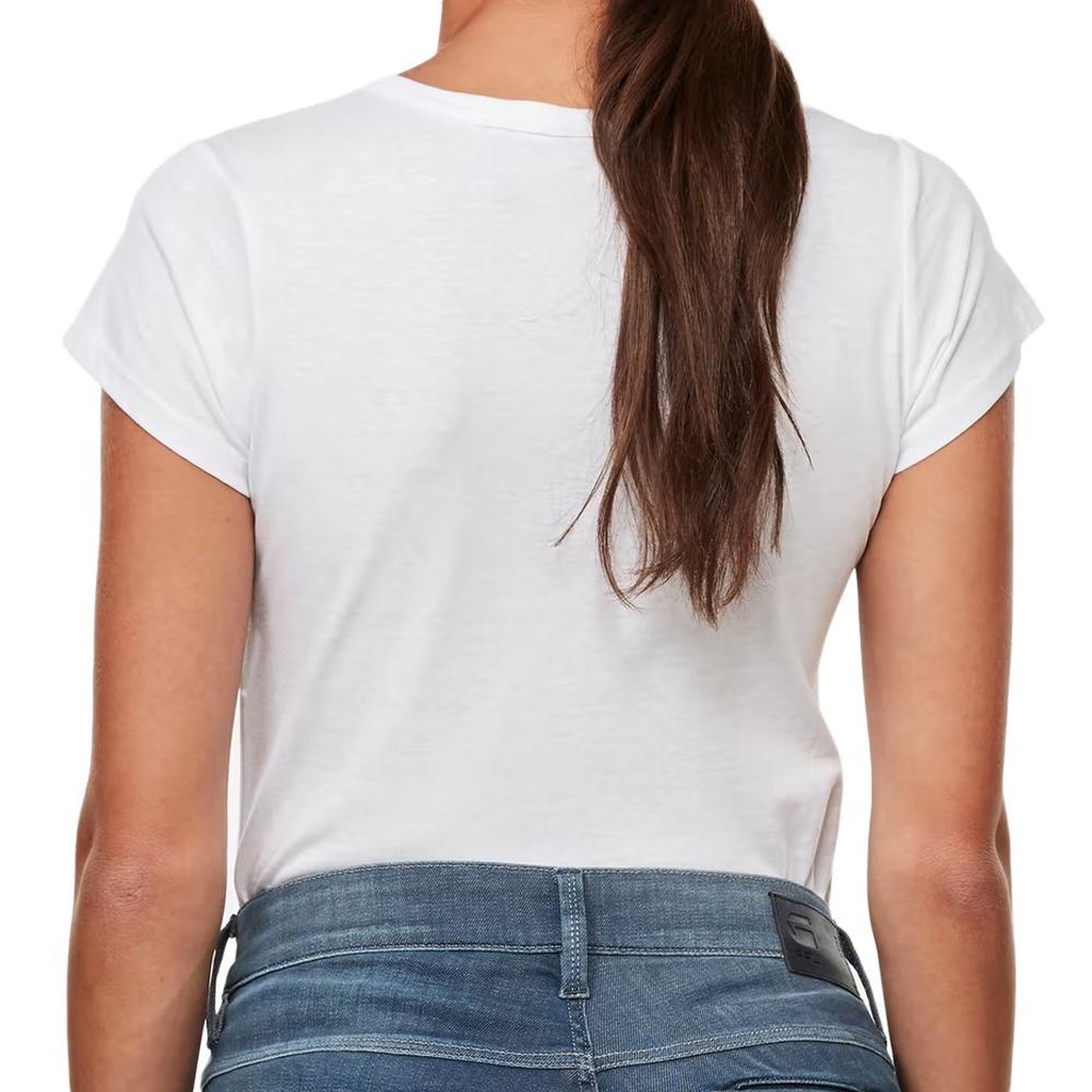 Voir la diapositive 2 : G-Star Raw T shirt  Femme G Star Raw Slim