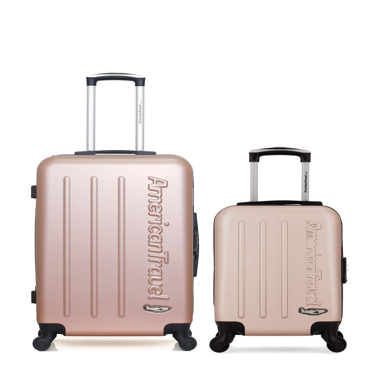 AMERICAN TRAVEL AMERICAN TRAVEL - LOT DE 2 - Valises weekend et cabine XXS BRONX