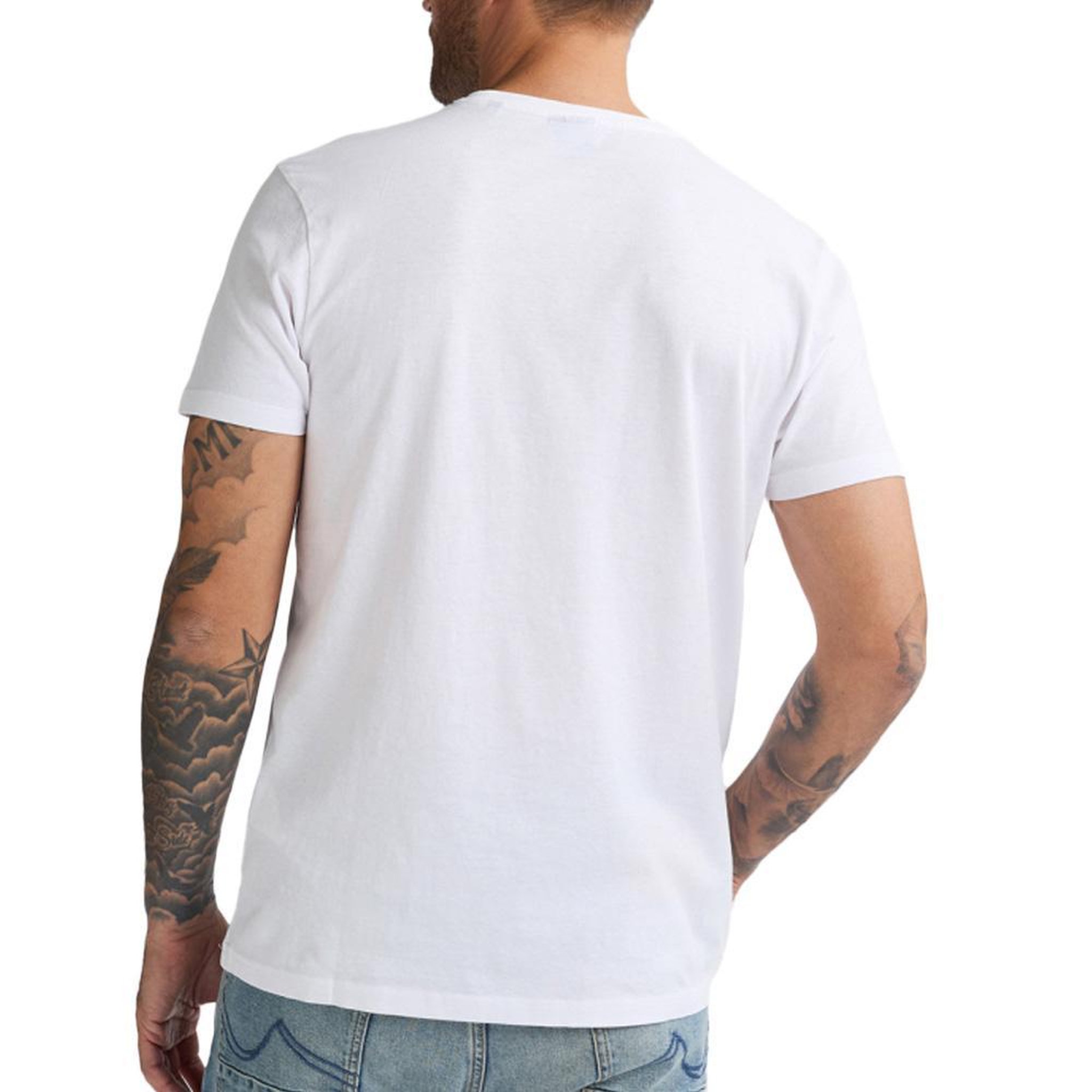 Voir la diapositive 2 : Petrol Industries T shirt  Homme Petrol Industries TSR002 9999