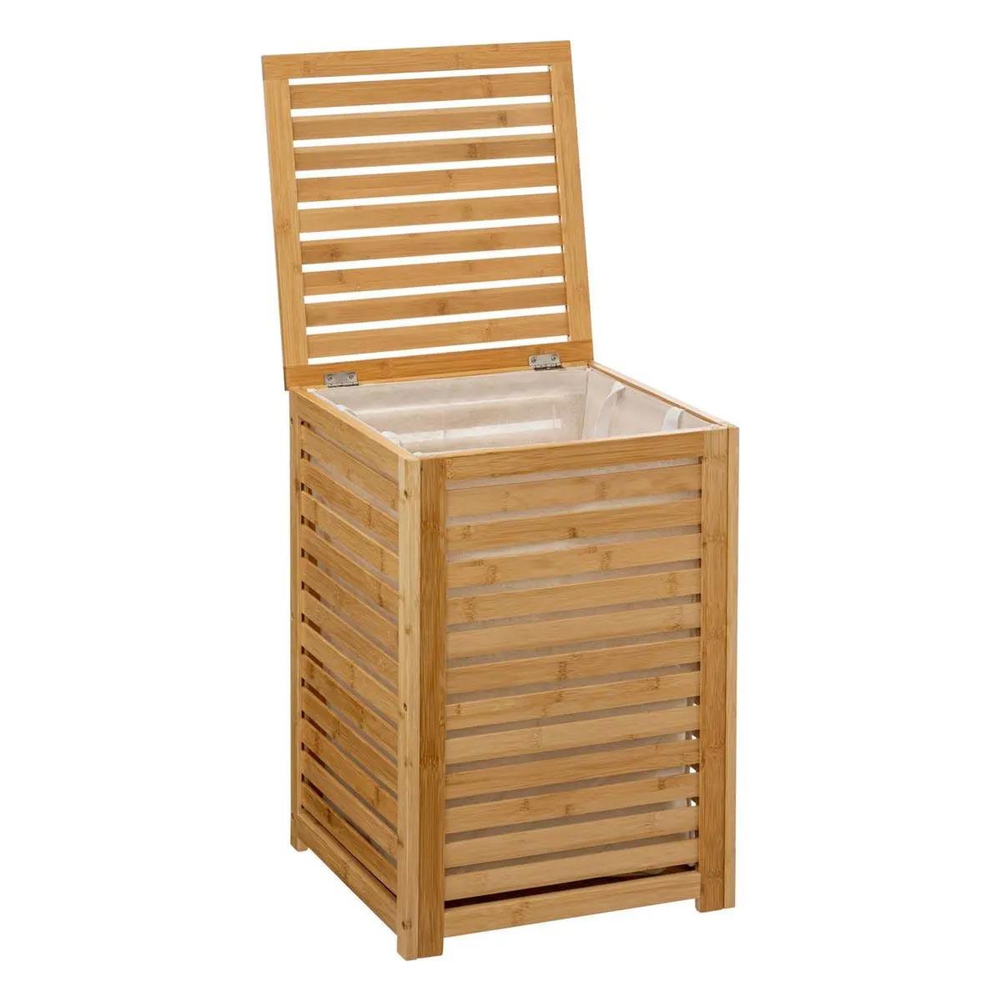 Voir la diapositive 2 : FIVE Panier à linge en bambou  sicela  58cm naturel