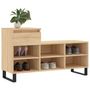 Voir la diapositive 3 : VIDAXL Armoire a chaussures Chene sonoma 102x36x60cm Bois d'ingenierie
