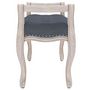 Voir la diapositive 4 : VIDAXL Banc Gris fonce 80x45x60 cm Velours